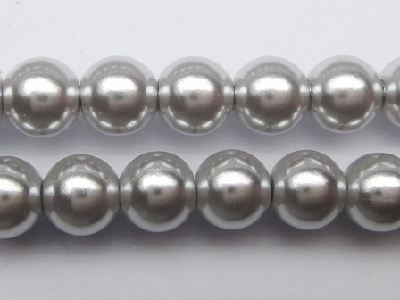 2MM日本樹酯珍珠 ~<00315>珍珠銀灰--1串約170顆