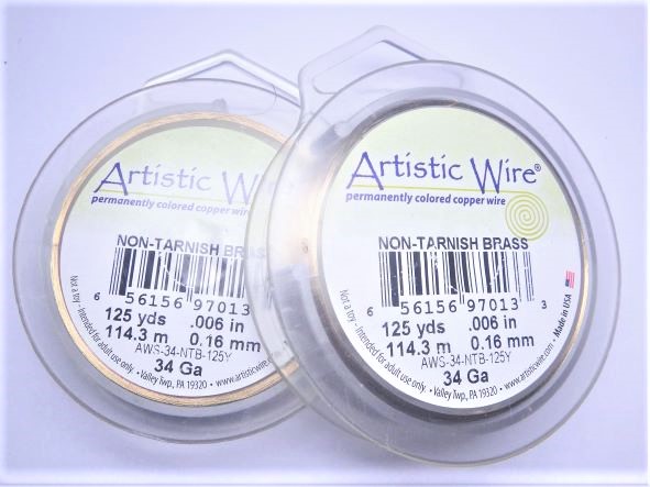 Artistic Wire Tɽu34G(ʬ0.15MM)~NT--125yds(11430CM)/1J
