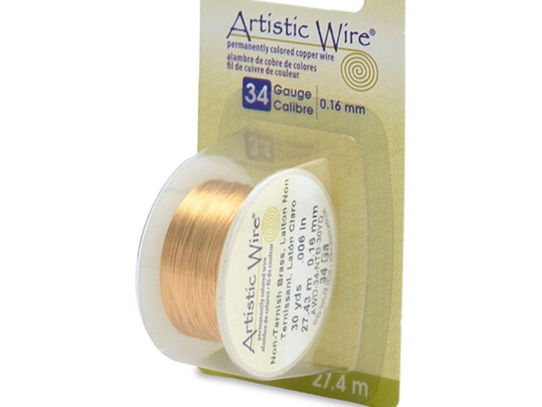 Artistic Wire Tɽu34G(ʬ0.15MM)~NT--30yds(2743CM)/1J