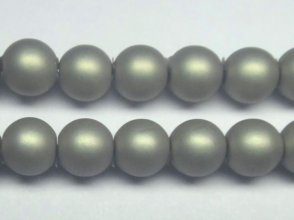 4MM日本樹酯珍珠 ~< BM2675>絲綢駝灰--1串約90顆