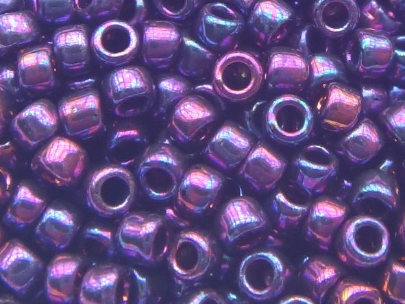 1mm Toho 15/0 小珠 ~< 515>高金彩狂歡紫藍---3克/約540顆